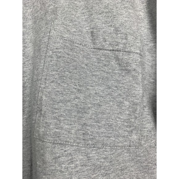 Men’s L Top Long Sleeve Pullover Gray Crewneck Casual Henley Scandia Woods EUC - Picture 9 of 11